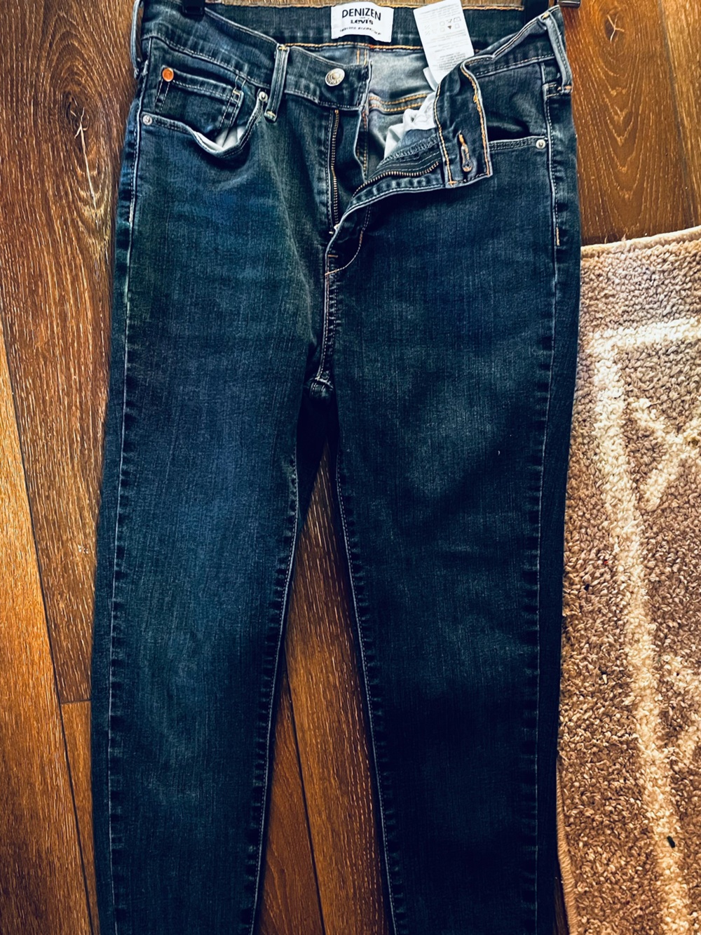Levi's Slim Straight Jeans in Deep Indigo